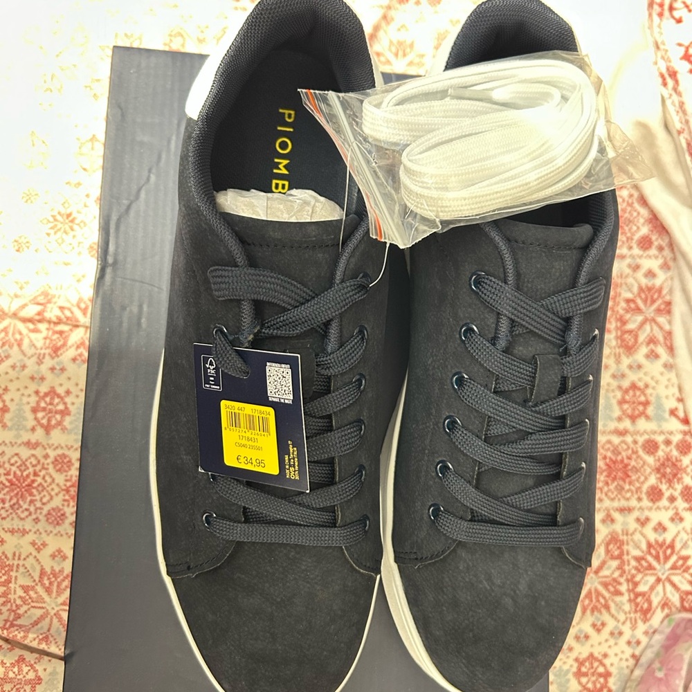 Piombo Men's Charcoal Sneakers